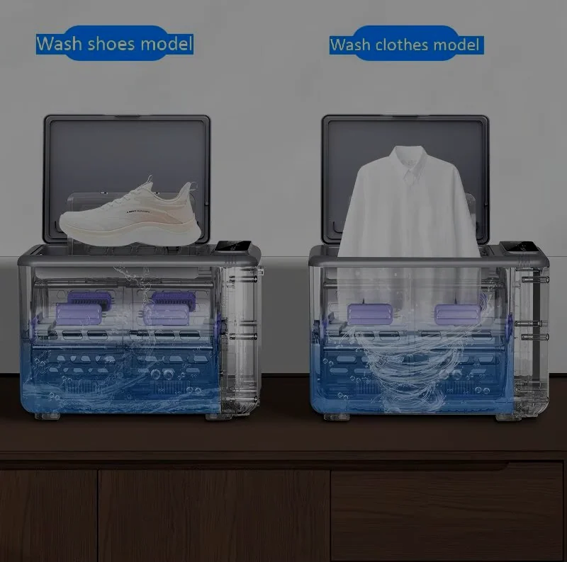 Mini shoe washer detail view 12